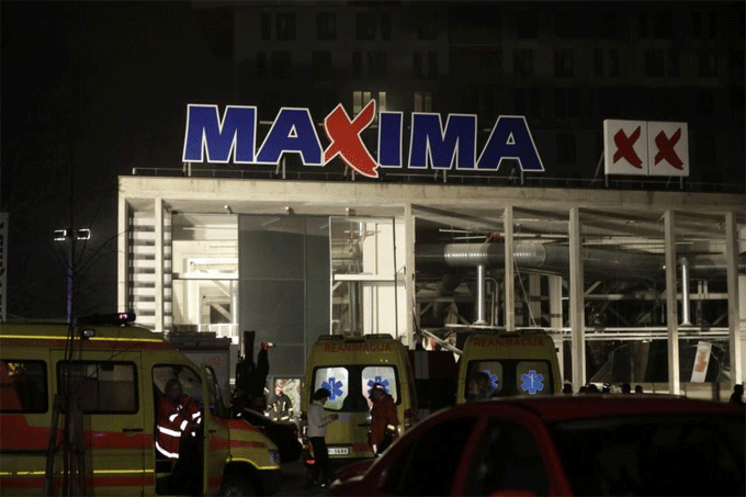 Из торгового центра Maxima XX были эвакуированы люди
